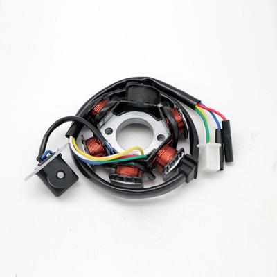 مولد GY6125 Magneto Stator Coil 6 Poles 350r / Min 11000r / Min For Scoot ATV